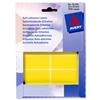 Avery Wallet of Labels 50x25mm Yellow Ref 16-315 [324 Labels]