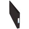 Elba Ring Binder PVC Oblong 4 D-ring 25mm Capacity A3 Black Ref 100082459 [Pack 2]