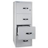Chubbsafes Profile NT Filing Cabinet 1hr Fire Safe 4-Drawer W544xD776xH1408mm 287kg Ref Profile 1HR 4DR