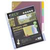 SSeco Dividers A4 Assorted [Pack 5] - PocketDiv010
