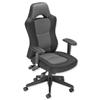 Influx Energize Racer Armchair Seat - 11187-01ABlkGry