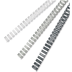 GBC Binding Wire Elements 34 Loop for 115 Sheets 12.5mm A4 White Ref RG810870 [Pack 100]