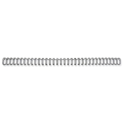 GBC Binding Wire Elements 34 Loop for 55 Sheets 6mm A4 Black Ref RG810410 [Pack 100]