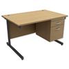 Trexus Contract Desk Rectangular with 2-Drawer Filer - 415025