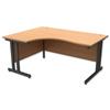 Trexus Contract Plus Cantilever Radial Desk Left Hand - 415382