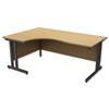 Trexus Contract Plus Cantilever Radial Desk Left Hand - 415463