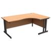 Trexus Contract Plus Cantilever Radial Desk Right Hand - 415471