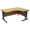 Trexus Contract Plus Cantilever Radial Desk Right Hand - 415496