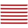 Spine Bars for 60 Sheets A4 Capacity 6mm Red [Pack 50] [Pack 50]