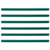 Spine Bars for 60 Sheets A4 Capacity 6mm Green [Pack 50] [Pack 50]