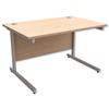 Trexus Contract Rectangular Desk Maple - 416312