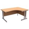 Trexus Contract Plus Cantilever Radial Desk Right Hand - 416750