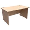 Trexus Classic Desk Panelled Rectangular W1400xD800xH725mm - 417788