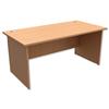 Trexus Classic Desk Panelled Rectangular W1600xD800xH725mm - 417802
