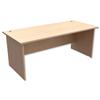 Trexus Classic Desk Panelled Rectangular W1800xD800xH725mm Maple Trexus Classic Desk Panelled Rectangular W1800xD800xH725mm Maple