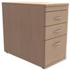 Trexus Mobile Filing Pedestal Desk-High 3-Drawer W400xD800xH725mm