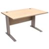 Sonix Premier Cantilever Desk Rectangular W1600xD800xH725mm - 418782