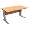 Sonix Premier Cantilever Desk Rectangular W1400xD800xH725mm - 418790