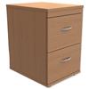 Trexus Filing Cabinet 2-Drawer W480xD600xH720mm Beech - 418978