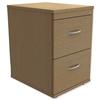 Trexus Filing Cabinet 2-Drawer W480xD600xH720mm Oak - 418993