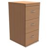 Trexus Filing Cabinet 3-Drawer W480xD600xH1020mm Beech - 419008