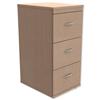 Trexus Filing Cabinet 3-Drawer W480xD600xH1020mm Maple - 419015