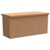 Trexus Rectangular Reception Desk Riser W800xD300xH370mm - 419242