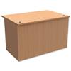 Trexus Rectangular Reception Desk W1200xD800xH740mm Beech - 419250