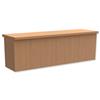 Trexus Rectangular Reception Desk Riser W1200xD300xH370mm - 419308