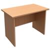 Trexus Classic Rectangular Return Desk Panelled - 419664