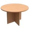 Trexus Meeting Table Round Dia1200xH725mm Beech