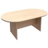 Trexus Boardroom Table W1800xD1000xH725mm Maple