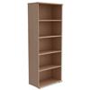 Trexus Tall Bookcase with Adjustable Shelves Maple - 419850