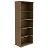 Trexus Tall Bookcase with Adjustable Shelves Oak - 419883
