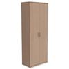 Trexus Tall Cupboard with Lockable Doors Maple - 419948
