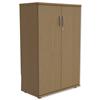 Trexus Medium Cupboard with Lockable Doors Oak - 419980