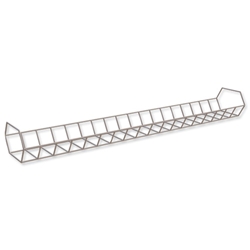 Trexus Cable Management Basket Under-desk W150xL800mm Silver