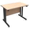 Trexus Contract Plus Cantilever Rectangular Return Desk - 420360