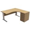 Sonix Premier Radial Desk Right Hand with 600mm Desk-High - 421194