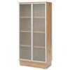 Adroit Virtuoso Storage Unit Glass Tall W800xD420xH1775mm - 421891