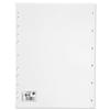 5 Star Index Multipunched 120 micron Polypropylene 1-6 A4 White 5 Star Index Multipunched 120 micron Polypropylene 1-6 A4 White