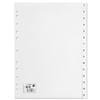 5 Star Index Multipunched 130 micron Polypropylene 1-15 A4 - 423660