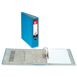 5 Star Lever Arch Files A4 Blue [Pack 10]