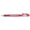 5 Star Premium Ball Pen 1mm Tip 0.4mm Line Red [Pack 20] - 423938