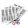 5 Star Drywipe Planning Kit with Months Days and Symbols