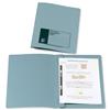 5 Star Flat File Recycled Manilla 285gsm 38mm Foolscap Blue [Pack 50]