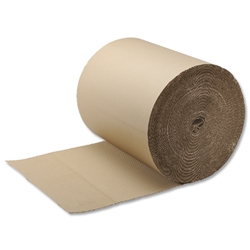 Ambassador Corrugated Paper 100 percent Recycled Single-faced Roll 650mmx75m Ref SFCP-0650