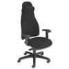Adroit Posture Very High Back Executive Armchair Seat W520xD480xH470-550mm Black