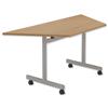 Sonix Basic Mobile Table Flip -top Trapezoidal W1600xD800xH720mm - 38