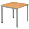 Sonix Table Square 25mm Top W800xD800xH720mm Beech Ref 23 - 23